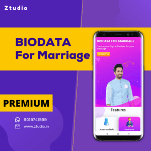 Biodata For Marriage - Premium (NFC Included)