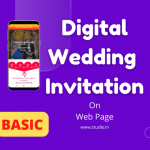 Digital Wedding Invitation - Basic